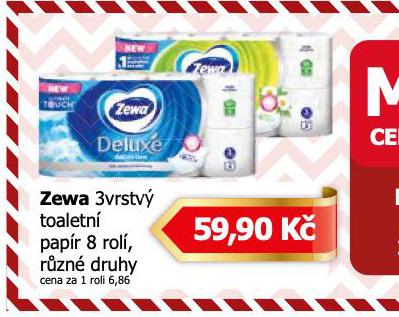 ZEWA DELUXE TOALETN PAPR