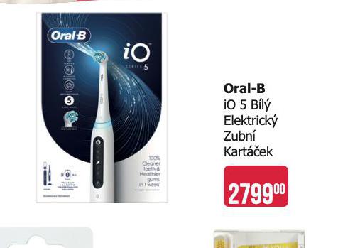 ORAL-B IO 5 ELEKTRICK ZUBN KARTEK BL