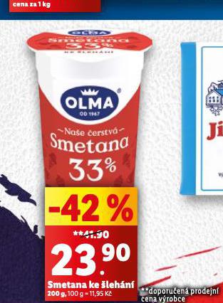 OLMA SMETANA KE LEHN 