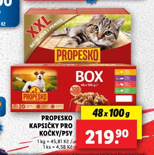 PROPESKO KAPSIKY PRO PSY