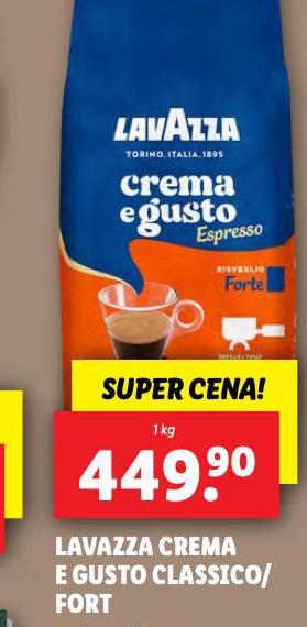 LAVAZZA CREMA E GUSTO CLASSICO / FORT