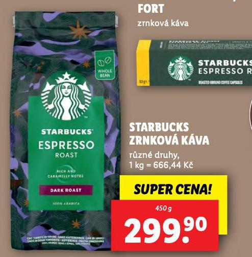 STARBUCKS ZRNKOV KVA