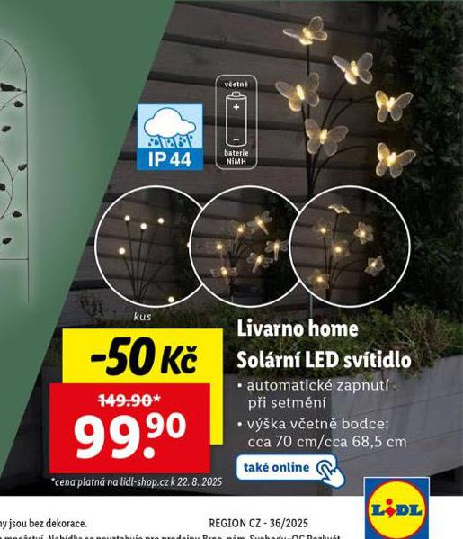 SOLRN LED SVTIDLO