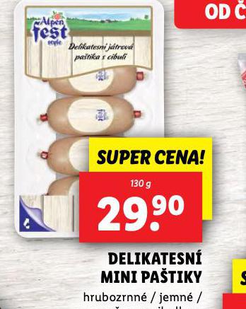 DELIKATESN MINI PATIKY