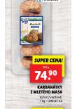 KARBANTKY Z MLETHO MASA