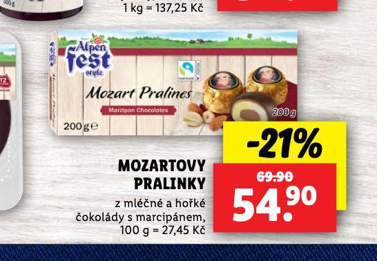 MOZARTOVY PRALINKY