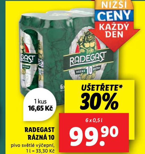 PIVO RADEGAST RZN 10