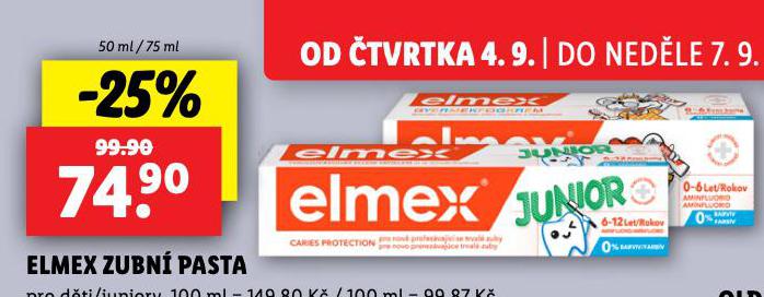 ELMEX ZUBN PASTA