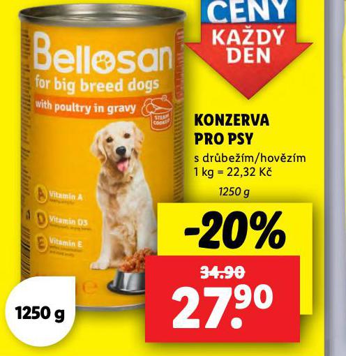 BELLOSAN KONZERVA PRO PSY