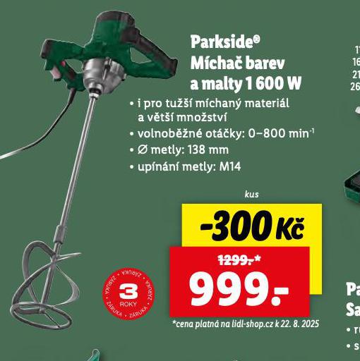 MCHA BAREV A MALTY 1600 W
