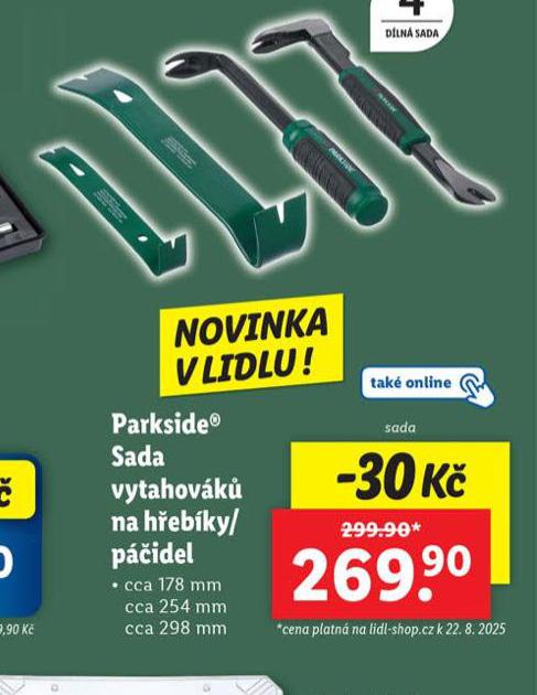 SADA VYTAHOVK NA HEBKY / PIDLA