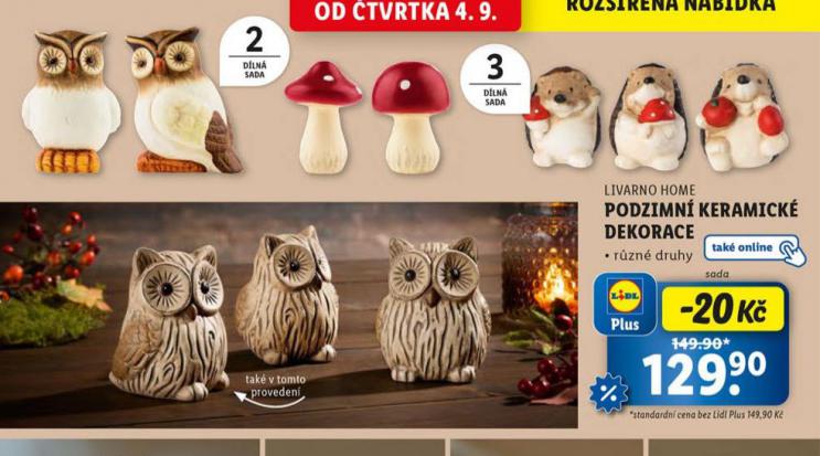 PODZIMN DEKORACE KERAMICK