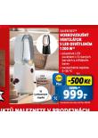 HORKOVZDUŠNÝ VENTILÁTOR S LED OSVĚTLENÍM 1200 W