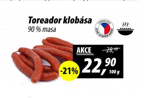 TOREADOR KLOBSA