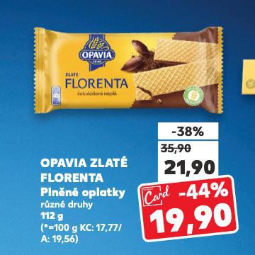 OPAVIA ZLAT FLORENTA OPLATKY