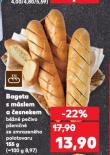 BAGETA S MÁSLEM A ČESNEKEM