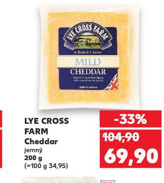 LYE CROSS FARM CHEDDAR