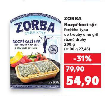 ZORBA ROZPKAC SR