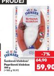 ŠUNKOVÁ KLOBÁSA