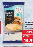 NOWACO LISTOVÉ TĚSTO