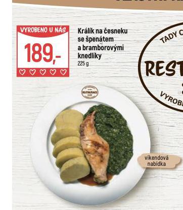 KRLK NA ESNEKU SE PENTEM A BRAMBOROVMI KNEDLKY