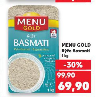 MENU GOLD RݎE BASMATI