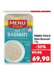 MENU GOLD RÝŽE BASMATI