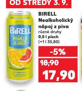 BIRELL NEALKOHOLICK PIVO