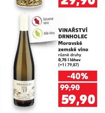 VINASTV DRNHOLEC MORAVSK ZEMSK VNO