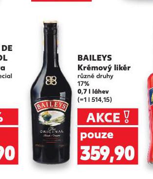 BAILEYS KRMOV LIKR