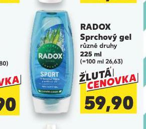 RADOX SPRCHOV GEL