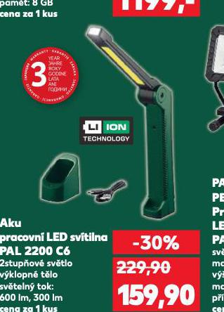 AKU PRACOVN LED SVTILNA
