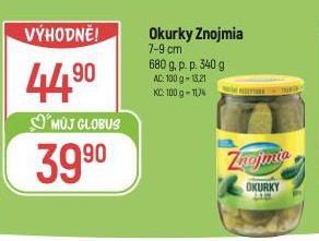 OKURKY ZNOJMIA