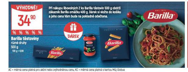 BARILLA TSTOVINY