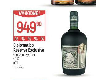 DIPLOMTICO RESERVA EXCLUSIVA
