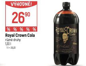 ROYAL CROWN COLA