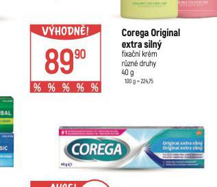 COREGA ORIGINAL EXTRA SILN FIXAN KRM