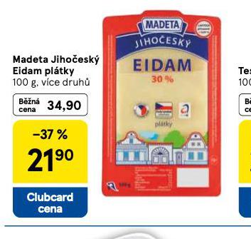 MADETA JIHOESK EIDAM PLTKY