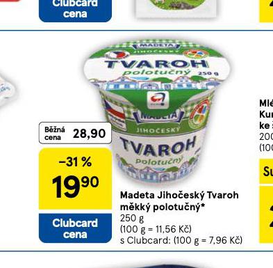 MADETA JIHOESK TVAROH