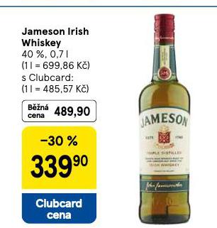 JAMESON IRISH WHISKEY