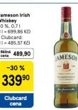 JAMESON IRISH WHISKEY