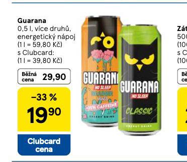 GUARANA ENERGETICK NPOJ