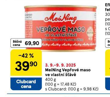 MEINING VEPOV MASO VE VLASTN V