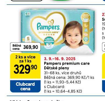 PAMPERS DTSK PLENKY