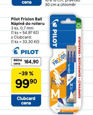 PILOT FRIXION BALL NPLN DO ROLLERU