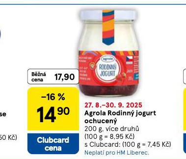 AGROLA RODINN JOGURT