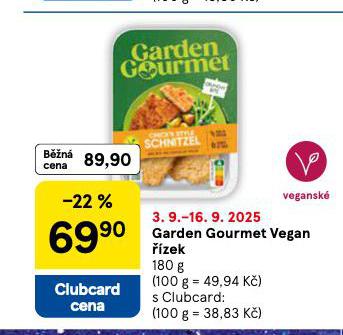 GARDEN GOURMET VEGAN ZEK