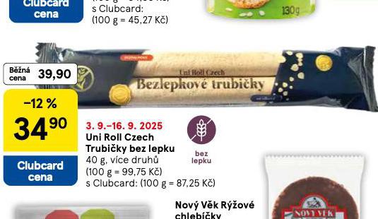 UNI ROLL CZECH TRUBIKY BEZ LEPKU