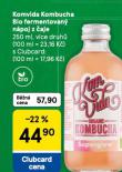 KOMVIDA KOMBUCHA BIO FERMENTOVAN NPOJ Z AJE