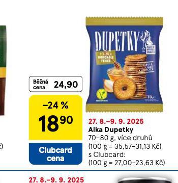 ALKA DUPETKY